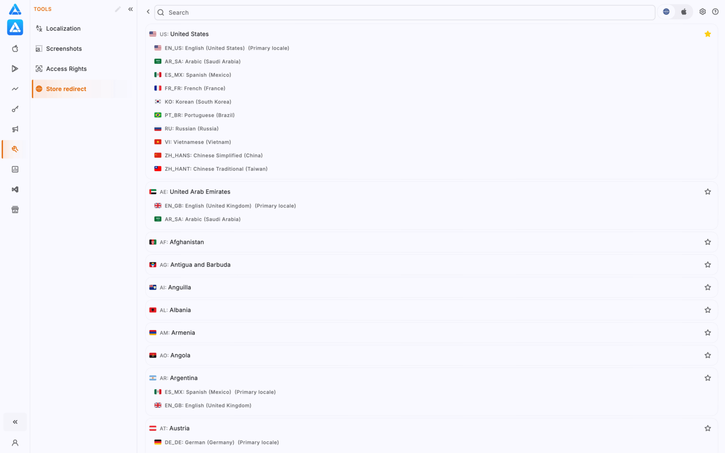 iTunes Country Switcher